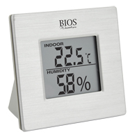 Thermom&egrave;tres int&eacute;rieurs pour humidit&eacute; & temp&eacute;rature, Contact, Num&eacute;rique, -58-158°F (-50-70°C) WestPier