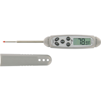 Waterproof Stem Thermometer, Contact, Digital, -40.0-450.0°F (-40.0-230.0°C) IA542 | WestPier