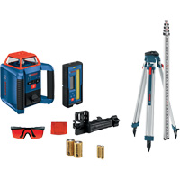 Revolve2000 Self-Leveling Horizontal Rotary Laser Kit, 2000' (609.6 m), 670 Nm WestPier