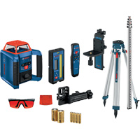Revolve2000 Self-Leveling Horizontal/Vertical Rotary Laser Kit, 2000' (609.6 m), 670 Nm WestPier