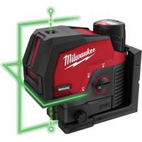 Ensemble de laser vert &agrave; lignes crois&eacute;es et points d'aplomb M12 WestPier