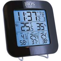 Wireless Weather Station with 3 Sensors, Non-Contact, Digital, 40-158°F (-40-70°C) IC679 | WestPier
