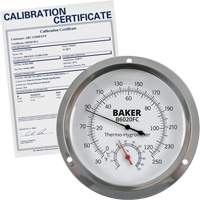 Dial Thermo-Hygrometer with ISO Certificate, 0% - 100% RH, 30 - 250°F (0 - 120°C) IC684 | WestPier