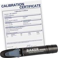 Refractometer with ISO Certificate, Analogue (Sight Glass), Salinity WestPier