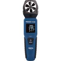 Bluetooth Smart Series Vane Anemometer, Data Logging, 0.6 - 25 m/sec/118 - 4921 ft./min/2.1 - 90 Km/hr/1.3 - 55.9 Mph Air Velocity Range WestPier