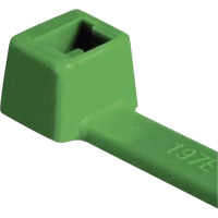 Attaches pour c&acirc;ble PA66 homologu&eacute;es UL, Longueur 4", R&eacute;sistance &agrave; la traction 18 lb, Vert WestPier