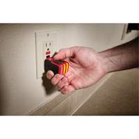 D&eacute;tecteur de tension et testeur de prise DDFT, 50 V - 1000 V, Alerte Affichage & son WestPier