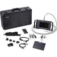 High-Performance Videoscope Kit with Dual HD Camera & Long Camera Probe, 1280" L x 720" W Display, 1024 x 600 pixels, 4.9 mm (0.19") Camera Head WestPier