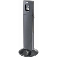 Metropolitan Smokers' Station, Free-Standing, Stainless Steel, 1.6 US gal. Capacity, 42-4/5" Height WestPier