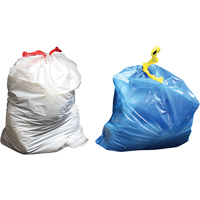 Sure-Tie&reg; Garbage Bags, Strong, 33" W x 38" L, 0.9 mils, Clear, 121.13 L (32 Gal.) Capacity WestPier