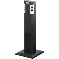 Pedestal Ashtray, Free-Standing, Metal, 1.6 US gal. Capacity, 41-1/2" Height JG661 | WestPier