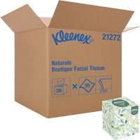 Papiers-mouchoirs Naturals Boutique* de Kleenex, 2 pli, 7,8" lo x 8,3" la, 95 feuilles/boîte WestPier