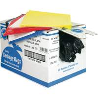 Industrial Garbage Bags, X-Strong, 35" W x 50" L, 1.4 mils, Orange, Open Top JL051 | WestPier