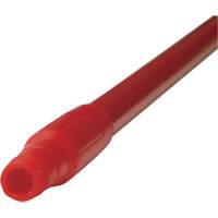 Handle, Broom/Scraper/Squeegee, Red, Ergonomic, 59" L WestPier