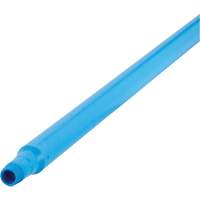 Ultra Hygiene Handle, Broom/Scraper/Squeegee, Blue, Ergonomic, 59" L JL168 | WestPier