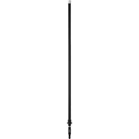 Deck Scrub Handle, Brush/Pad Holder, Black, Telescopic, 62"-113" L WestPier