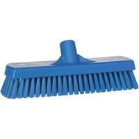 Deck & Wall Scrub Brush, Stiff Bristles, 12", Polyester, Blue WestPier