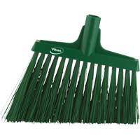T&ecirc;te de balai oblique, Crins Extra-ferme, 12", Polyester, Vert WestPier