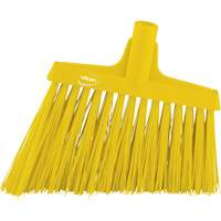 T&ecirc;te de balai oblique, Crins Extra-ferme, 12", Polyester, Jaune WestPier