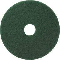 Floor Pads, 12", Scrubbing/Stripping, Green WestPier