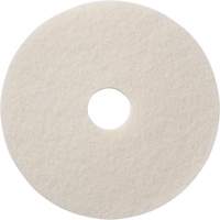 Floor Pads, 12", Polish, White WestPier