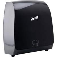 Distributeur de serviettes en rouleaux durs Scott Pro, &eacute;lectronique/Sans contact, 12,66" la x 9,18" p x 16,44" h WestPier