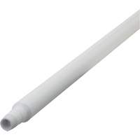 Ultra Hygiene Handle, Polypropylene, Ergonomic, Euro Threaded Tip, 1-1/4" Diameter, 51" Length JN692 | WestPier