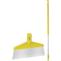 Grattoir &agrave; plancher avec manche, Jaune, 9-3/5" la x 55-9/10" lo WestPier