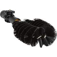 Drain Cleaning Brush, Stiff Bristles, 11" Long, Black WestPier