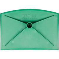 T&ecirc;te de binette pour service alimentaire, Vert, 8" la x 11-1/4" lo WestPier