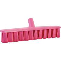 UST Soft Push Broom, Fine Bristles, 15-1/4", Polyester, Pink WestPier