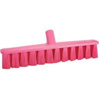 UST Push Broom, Medium Bristles, 15-1/4", Polyester, Pink WestPier