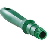 Mini manche, Brosse/Support &agrave; tampon/Grattoir/Raclette, Vert, Standard, 6-1/4" lo WestPier