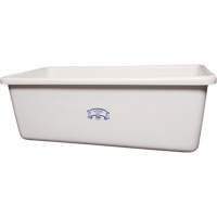 Transport Storage Tub, Plastic, White WestPier