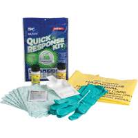 Hazwik<sup>®</sup> Quick Response Spill Kit for Chemical Spills, Hazmat, Bag, 0.33 US gal. Absorbancy JP166 | WestPier