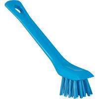 Brush with Scraping Edge, Stiff Bristles, 6" Long, Blue WestPier