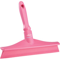 Ultra Hygiene Bench Squeegee, 10", Pink JP412 | WestPier