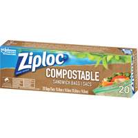 Sacs à sandwich compostables Ziploc<sup>MD</sup> JP471 | WestPier