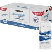 Snow Soft™ Signature Kitchen Towel Roll, 2 Ply, 420 Sheets/Roll, 4.5" W, 11" L x JP484 | WestPier