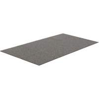 Tundra Indoor/Outdoor Matting, Latex/Polypropylene, Scraper Type, Tufted Cut Pile Pattern, 6-5/6' x 6', Grey WestPier