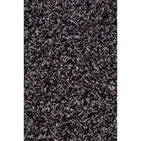 Tapis dint&eacute;rieur/ext&eacute;rieur Tundra, Latex/Polypropyl&egrave;ne, Grattoir Type, Motif Velours touffet&eacute;, 3-1/2' x 6', Charbon WestPier