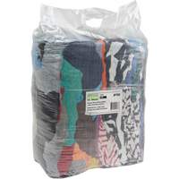 Recycled Material Wiping Rags, Cotton, Mix Colours, 25 lbs. JP783 | WestPier
