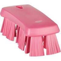 UST Hand Brush, Stiff Bristles, 6-9/10" Long, Pink WestPier