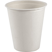 Gobelet compostable à paroi unique pour boisson chaude, Papier, 8 oz, Blanc JP816 | WestPier