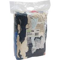 Recycled Material Wiping Rags, Fleece, Mix Colours, 10 lbs. JQ108 | WestPier