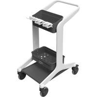 HyGo Mobile Cleaning Station, 30.7" x 20.9" x 40.6", Plastic/Stainless Steel, White JQ266 | WestPier