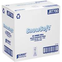 Snowsoft Deluxe Bathroom Tissue, Jumbo Roll, 2 Ply, White WestPier