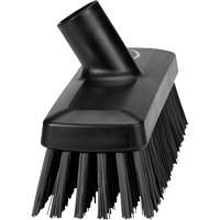 Compact Wall/Deck Broom, Stiff Bristles, 8-9/10", Polyester/Polypropylene, Black WestPier
