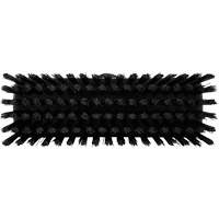 Compact Wall/Deck Broom, Stiff Bristles, 8-9/10", Polyester/Polypropylene, Black WestPier