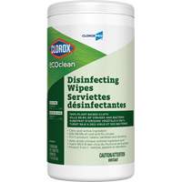 Lingettes d&eacute;sinfectantes EcoClean, 75 lingettes WestPier
